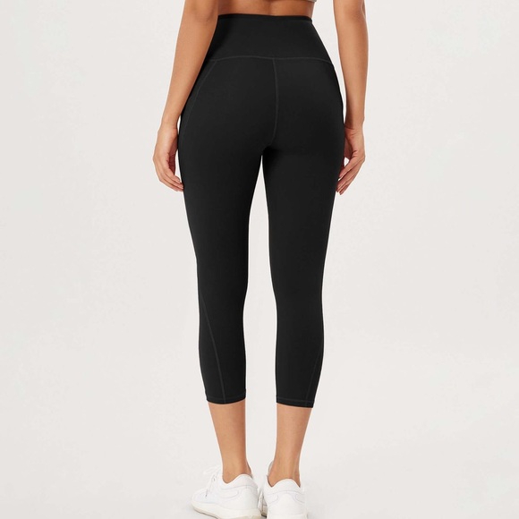 Ododos 23” High Waisted Tummy Control Through Athletic Yoga Leggings - Picture 2 of 8